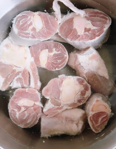 Click to view full screen Inner Mongolian Raw-Cut Young Lamb Leg 3KG photo review