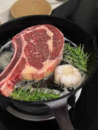 Click to view full screen Australian tomahawk steak, approximately 1.2 kg. photo review